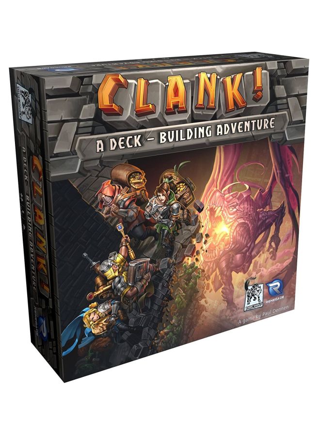 CLANK! Dragon's Den Treasure Hunt Space Echo Catacombs English Version Cross-border Exploration American Table Tour
